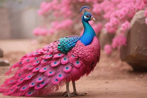 pink peacock popular peacocks in the world