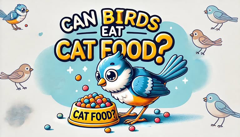 Can Birds Eat Cat Food